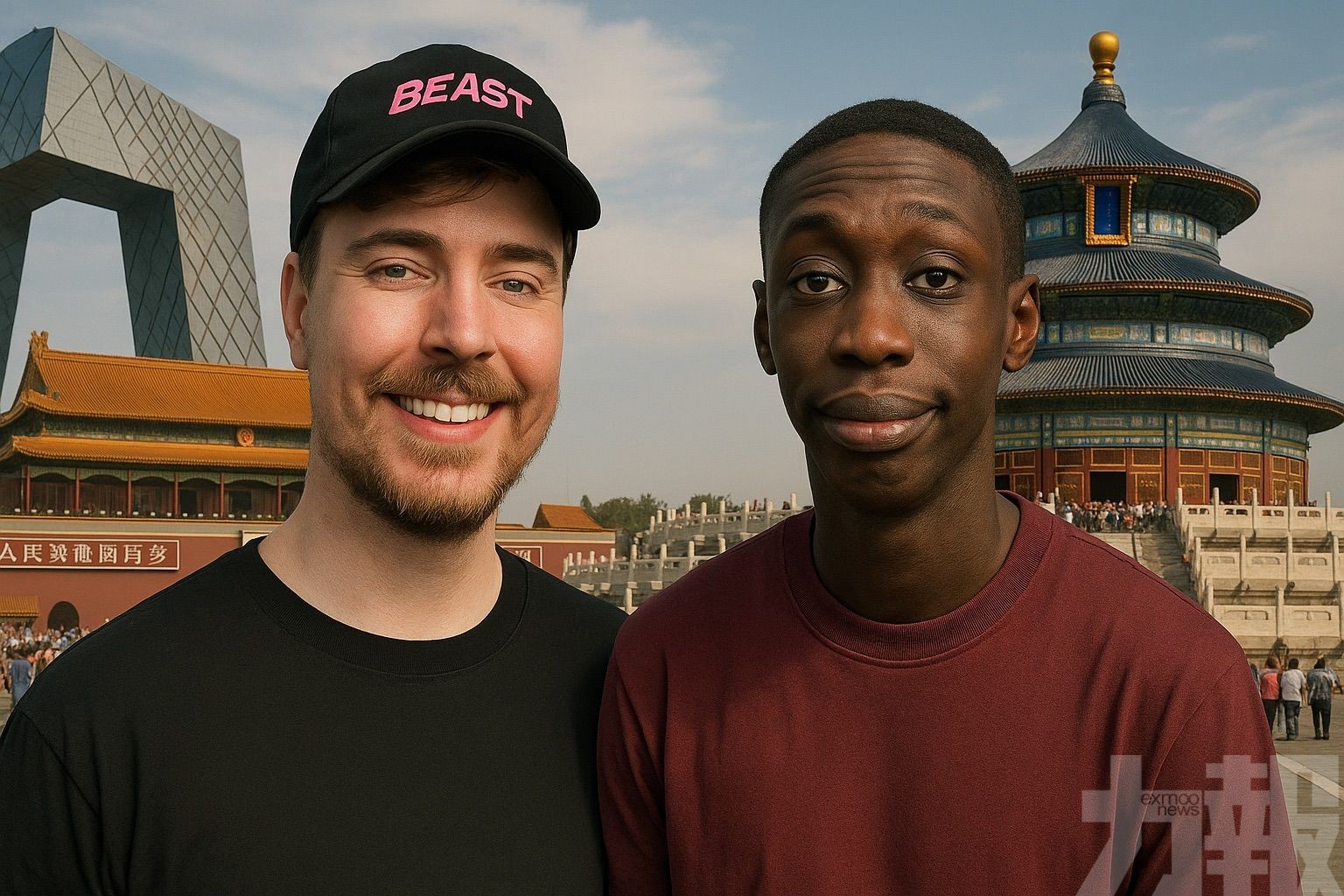 MrBeast與無語哥將進軍中國
