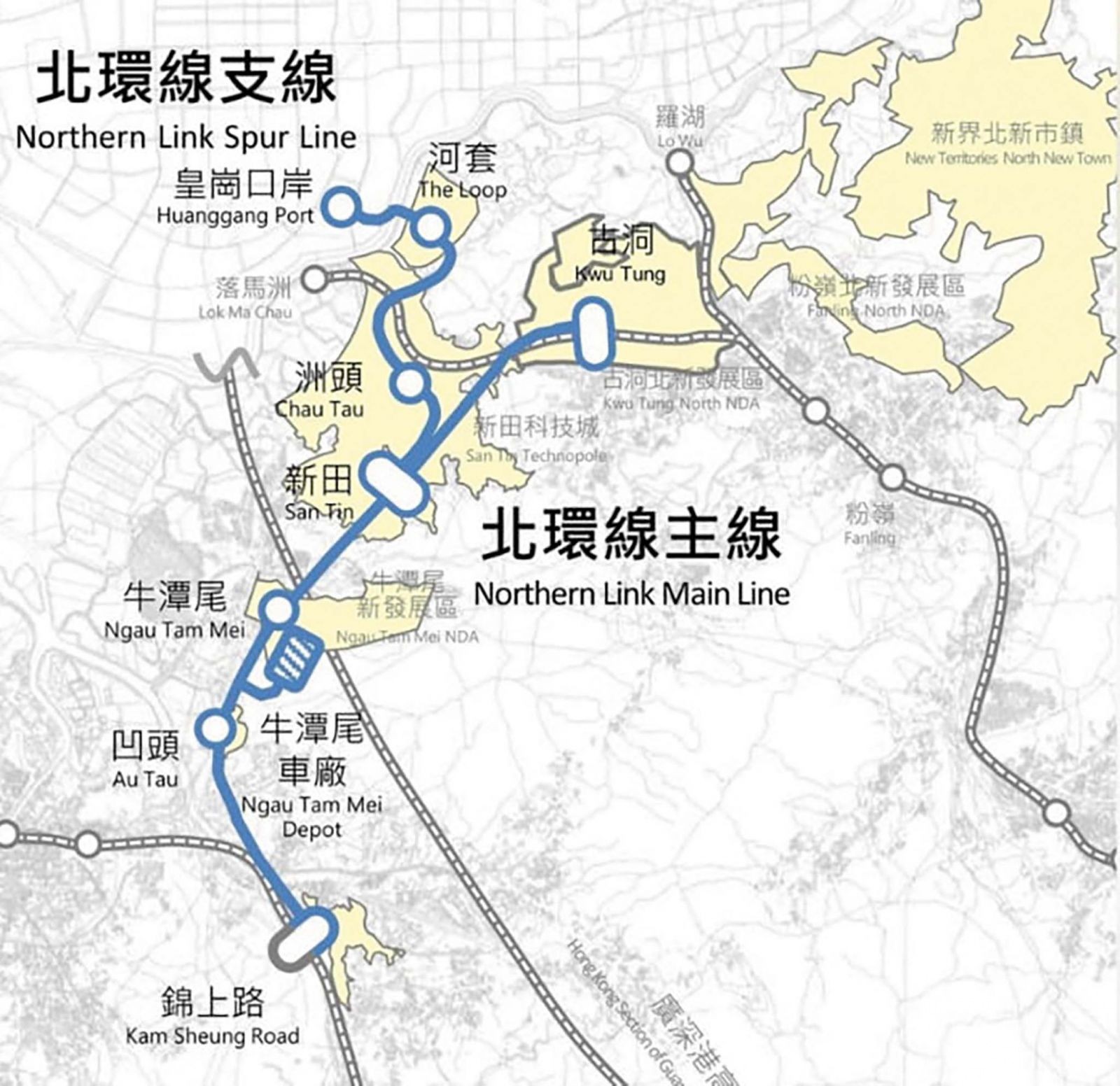 將直通深圳皇崗口岸