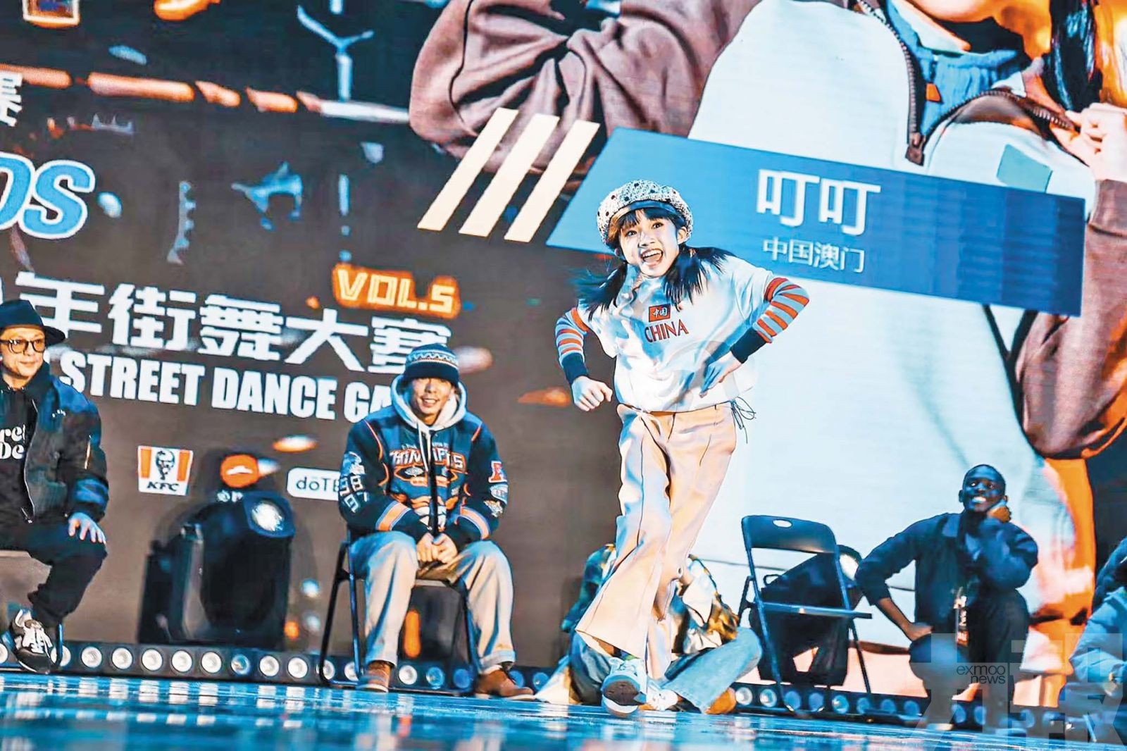入選青少年街舞國家隊