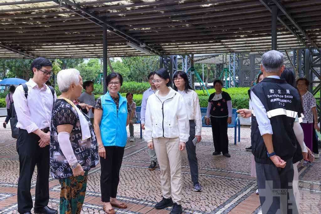 柯嵐實地檢查本澳基孔肯雅熱高風險區域滅蚊工作