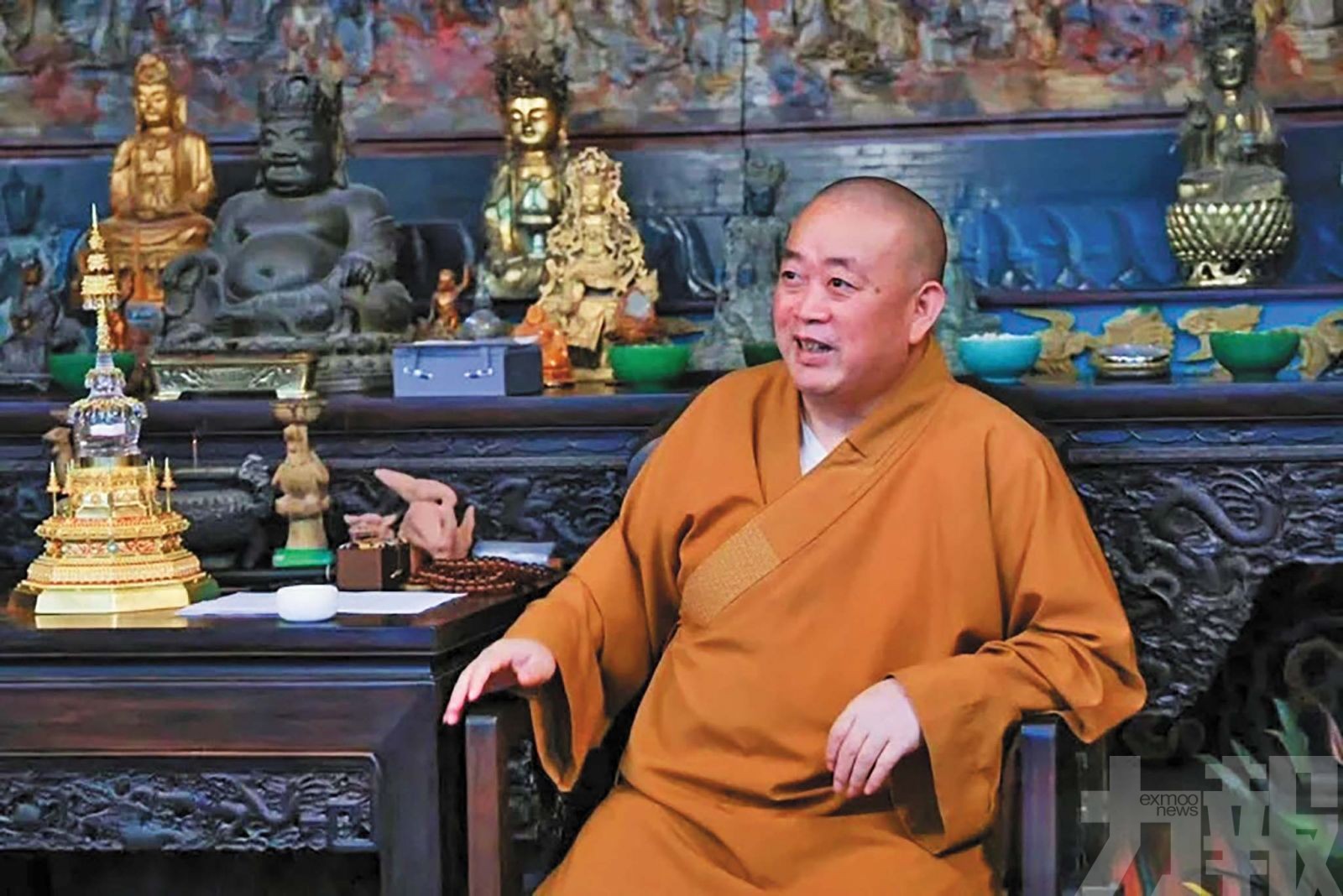 涉侵佔寺產與私德醜聞被查