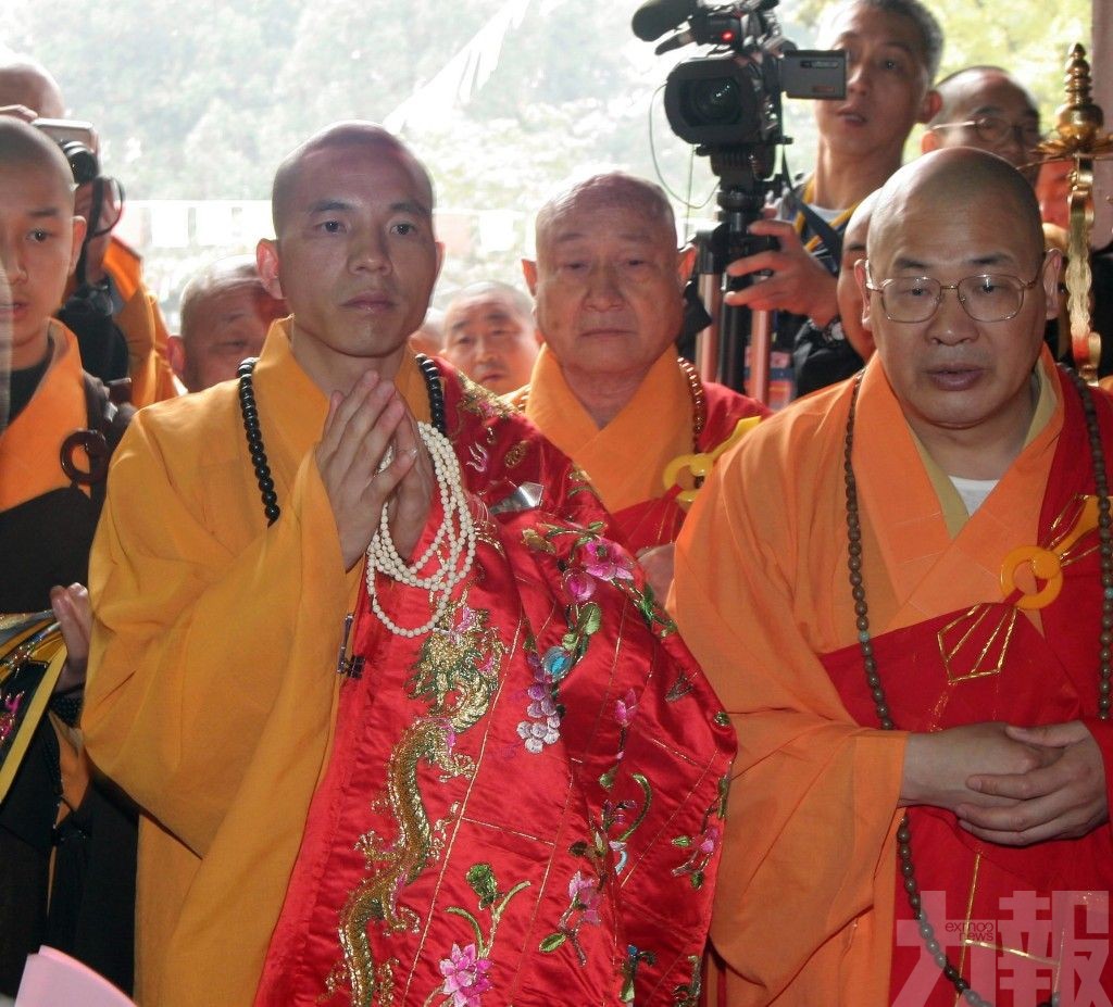 印樂法師接任少林寺住持