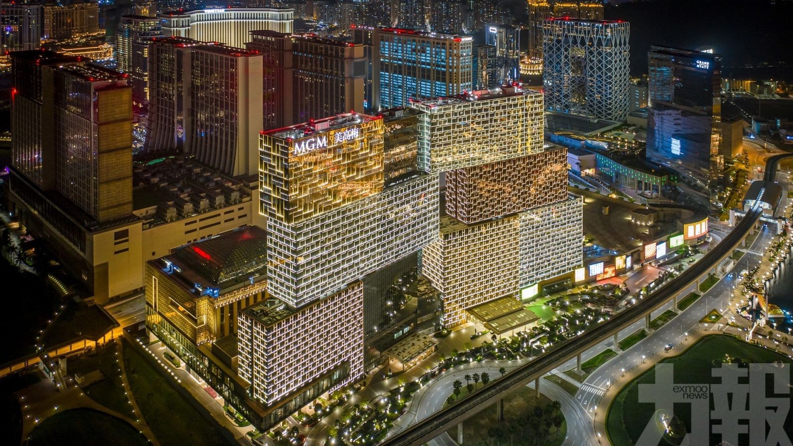 美高梅中國市佔率升至16.6%