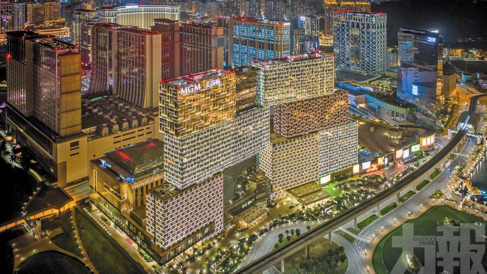 美高梅中國市佔率升至16.6%