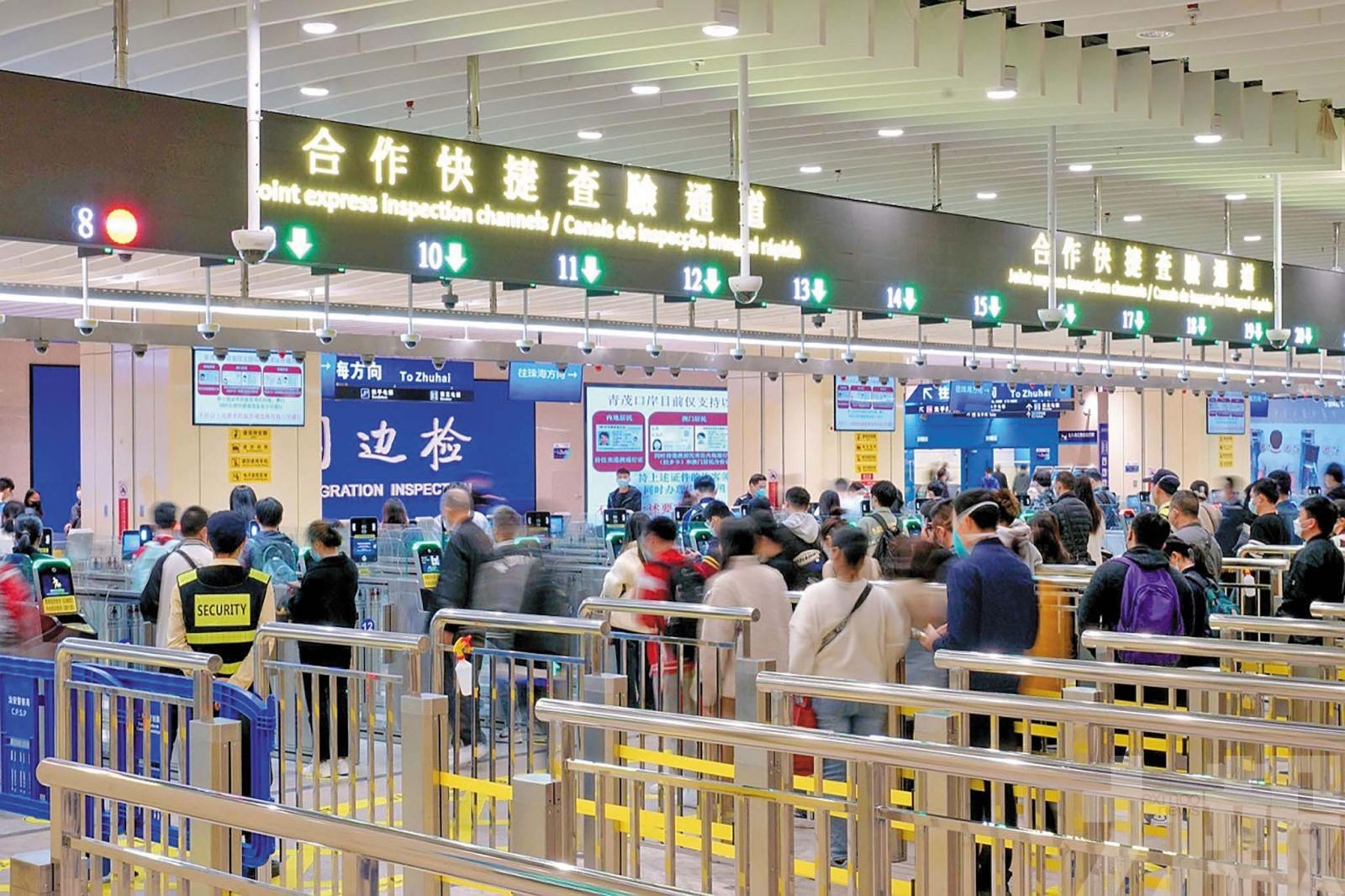 青茂口岸累計通關人次昨破億
