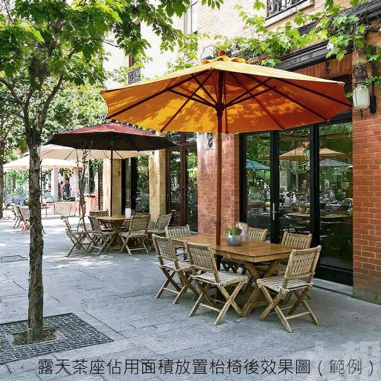 市政署以試點形式接受食肆露天茶座准照申請