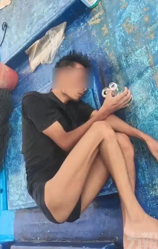 三亞外海獲救 餓至皮包骨