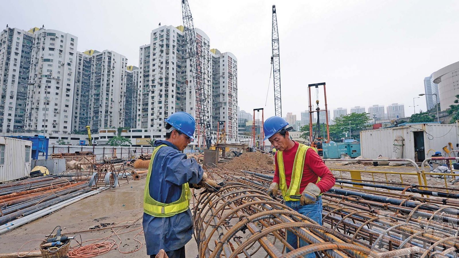 失業居民從事建築零售博彩業佔多