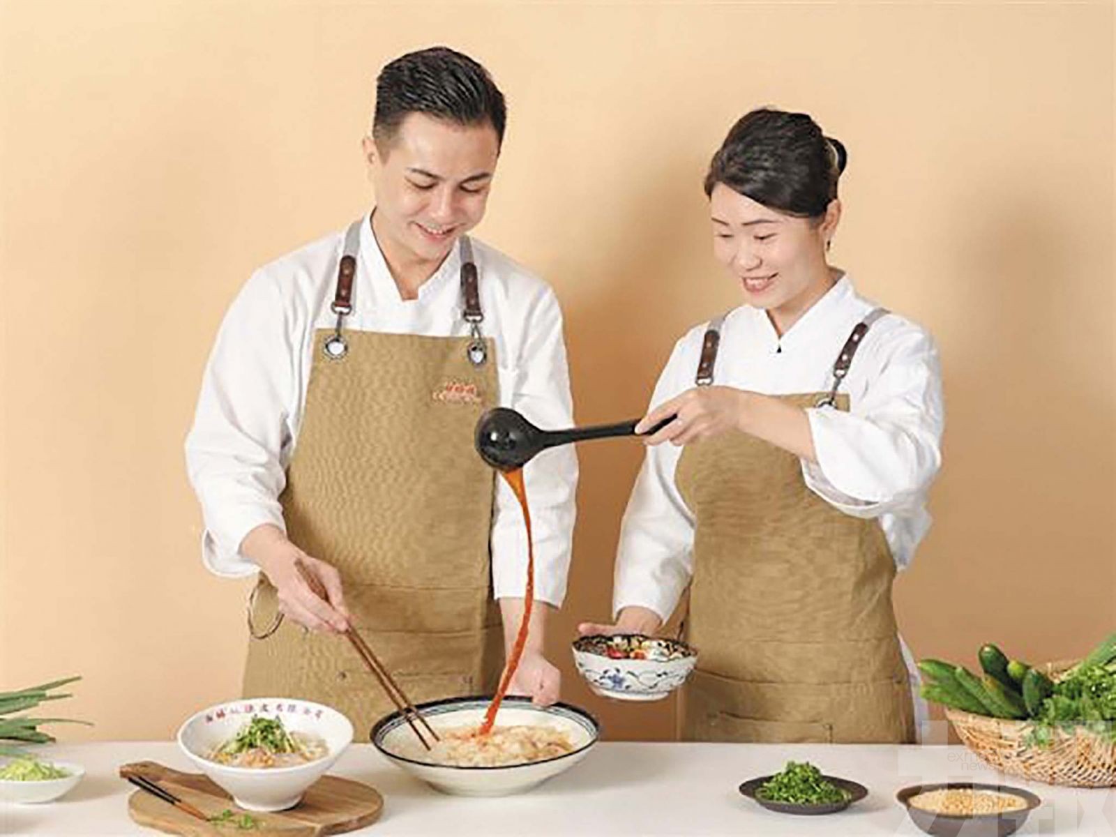 店家澄清從未標榜「自製涼皮」