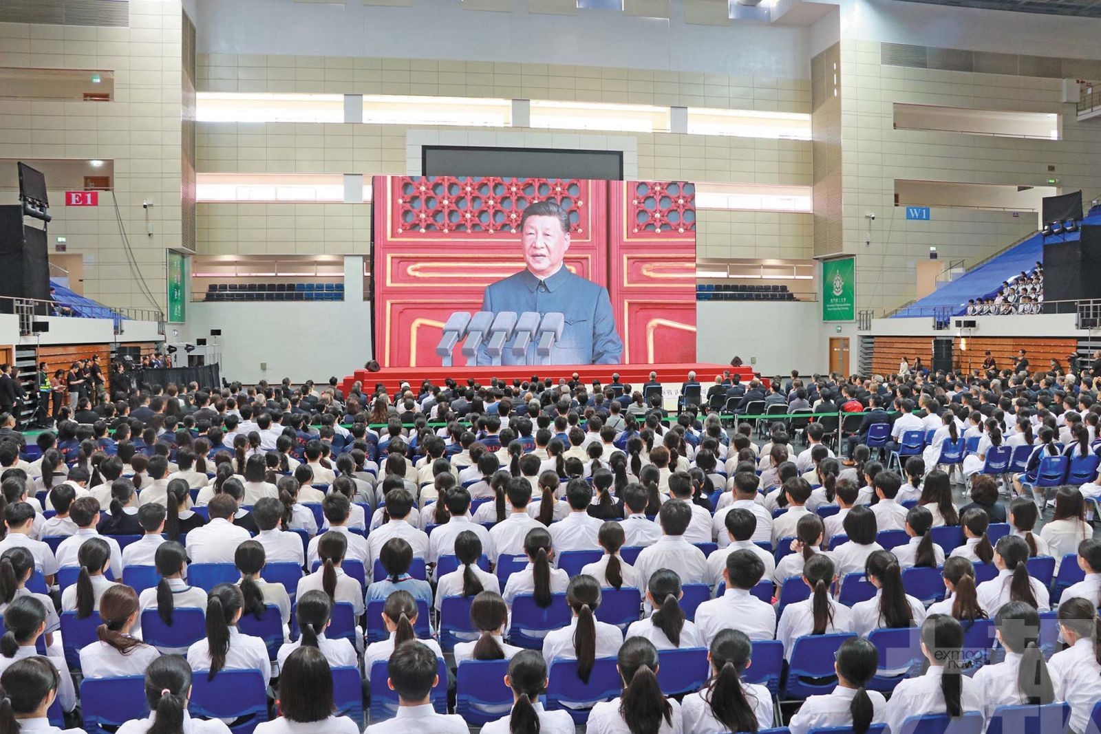 學生：感受到國家強大及民族凝聚力
