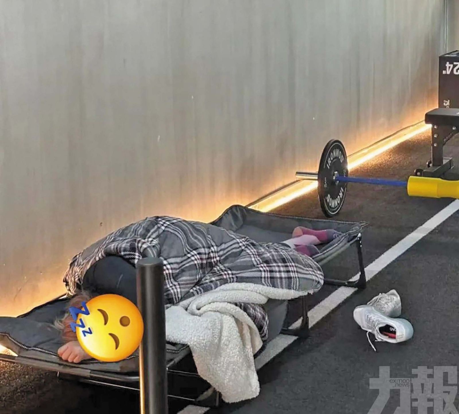 24小時健身房成年輕人睡覺聖地
