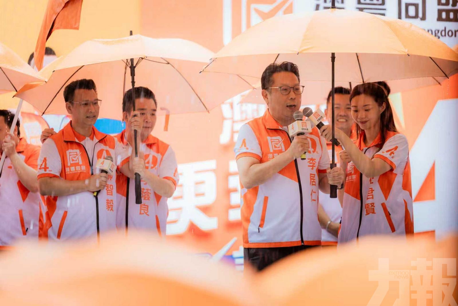 呼籲選民踴躍投票力保議席