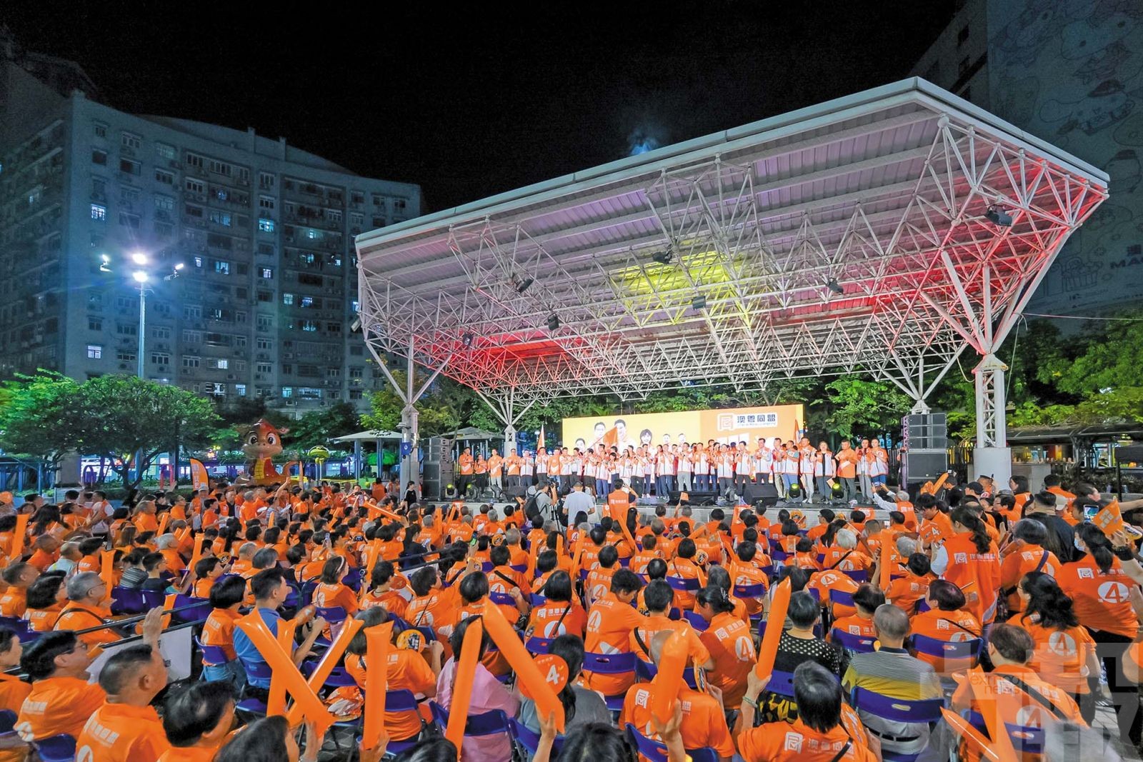 呼籲選民踴躍投票力保議席
