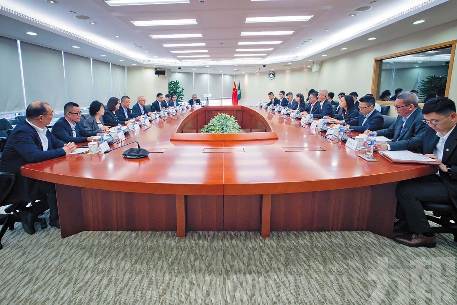 聽取明年度經財範疇施政建議