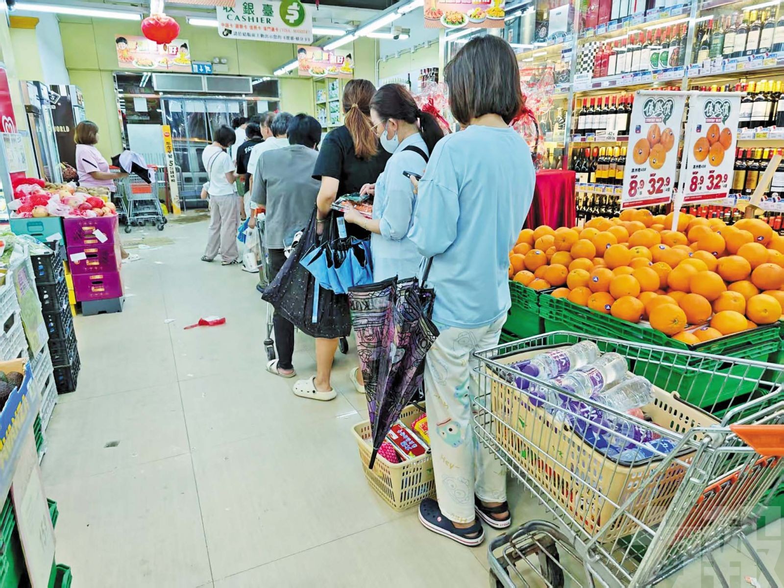 當局籲市民備足適當應急物資