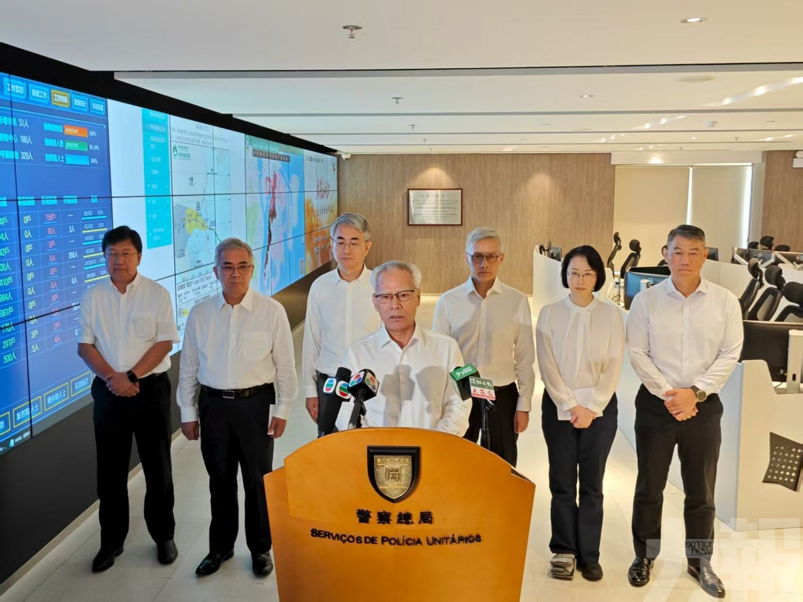 岑：有信心能夠應付超強颱風
