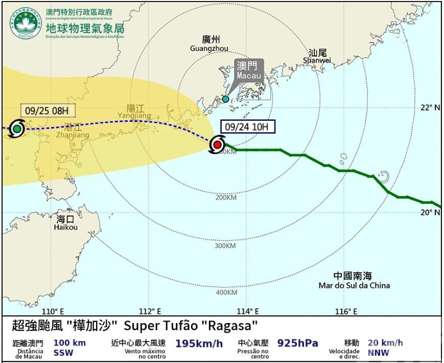 氣象局：十號風球將維持一段時間