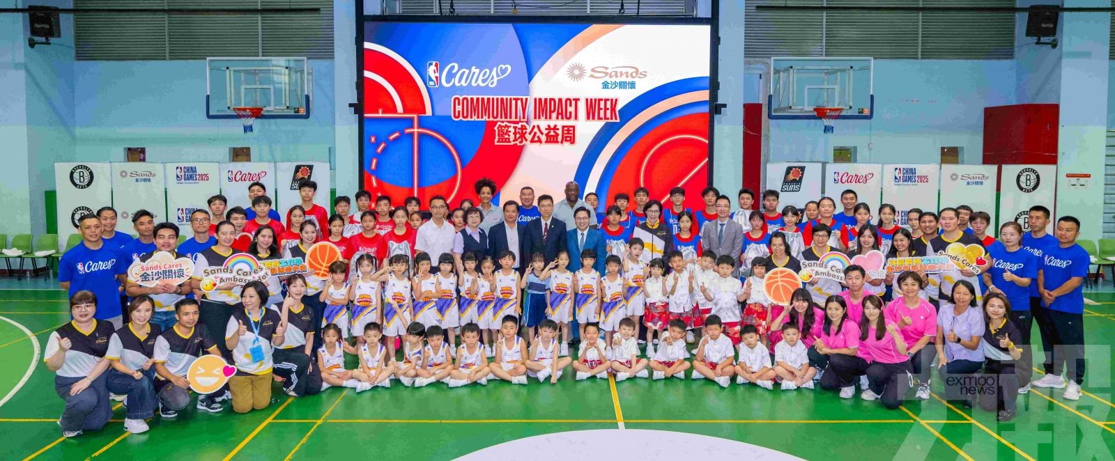 NBA傳奇米治‧列治文走進校園
