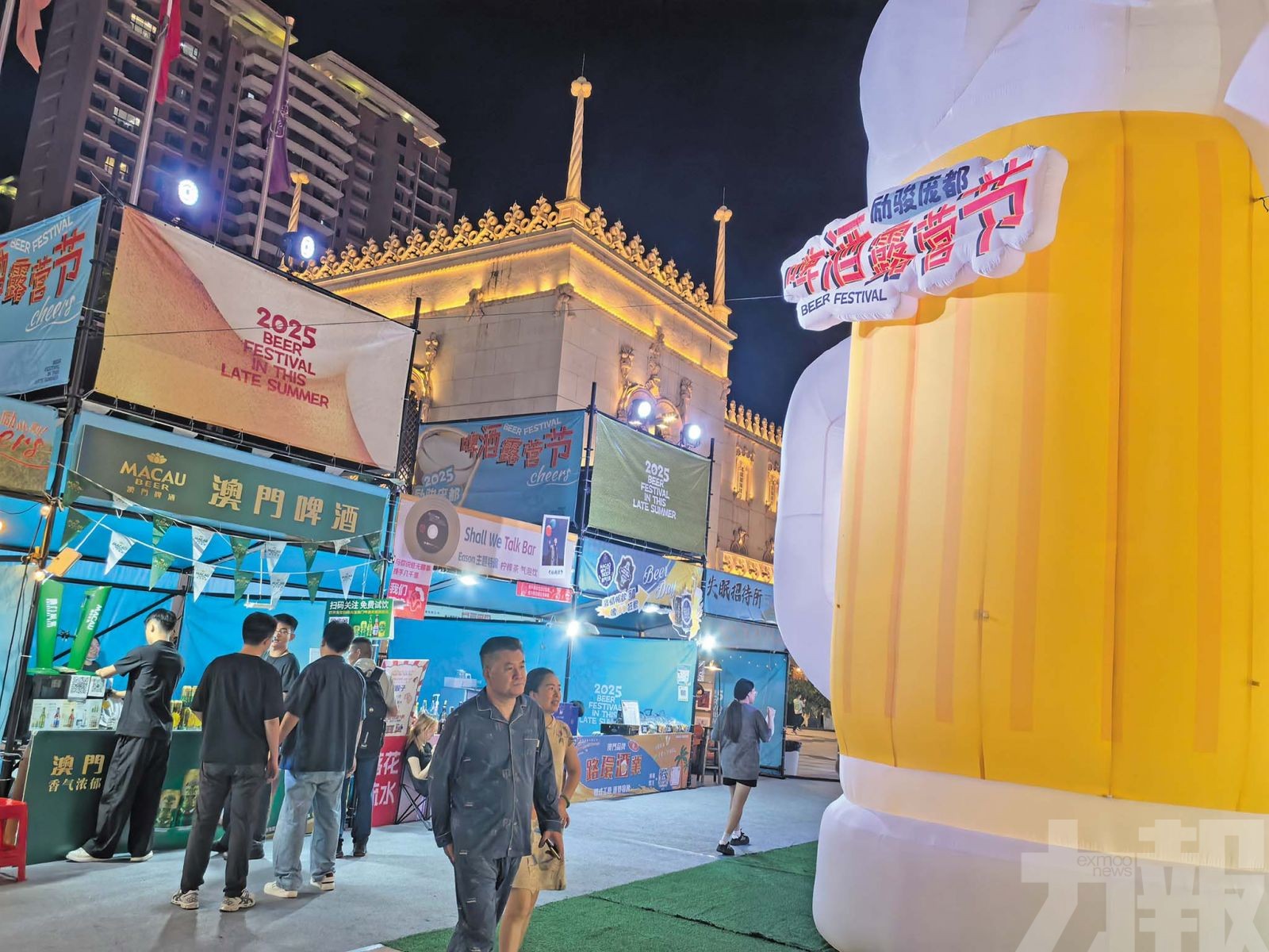 橫琴美食潮玩商圈氛圍火熱