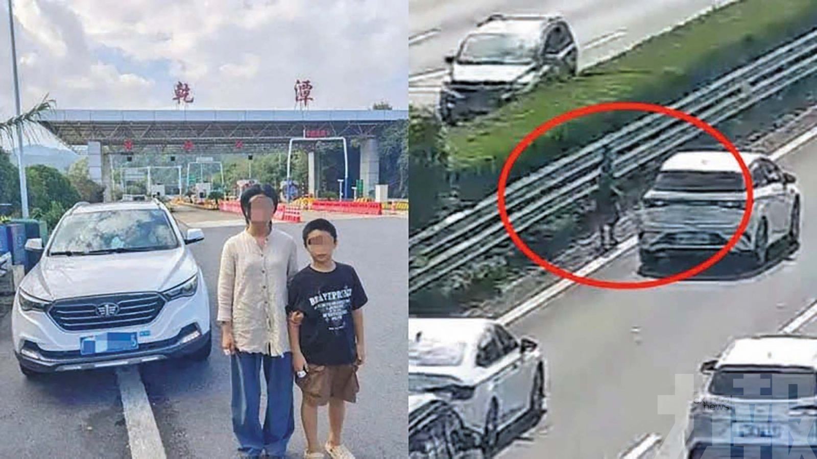 竟是母親讓孩子下車如廁追不上車