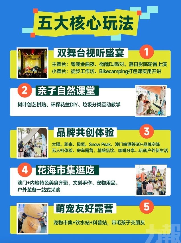 2025澳琴露營節開啟公眾預約