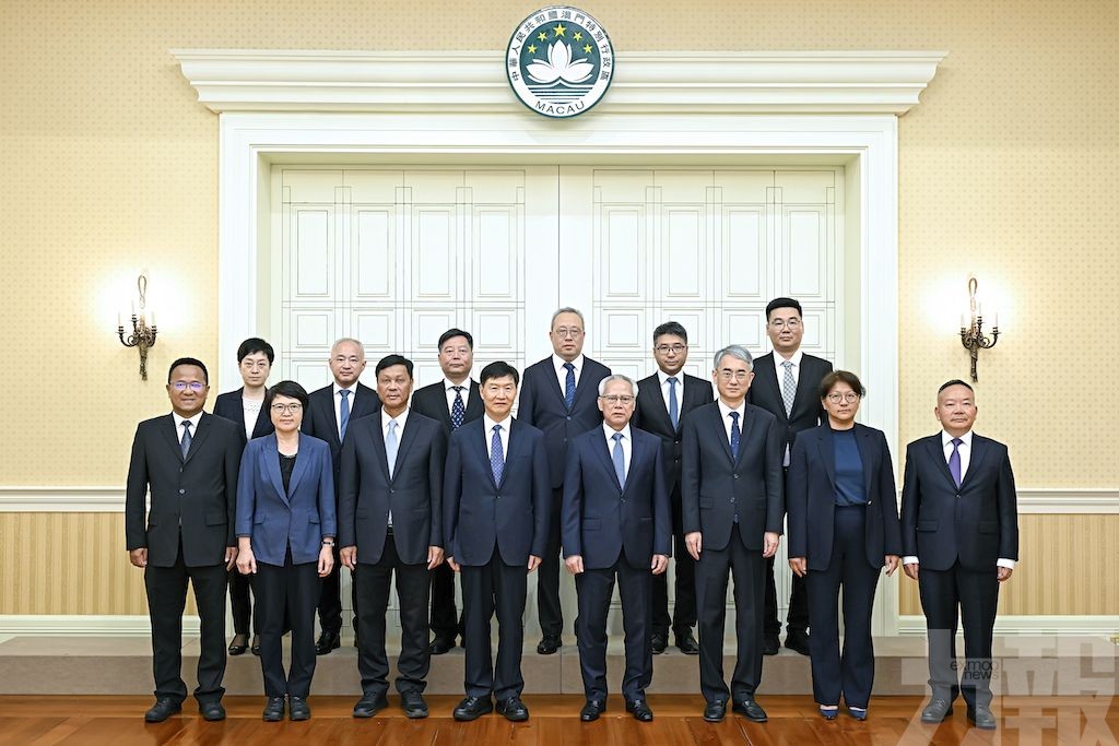 行政長官岑浩輝與海南省省長劉小明會面