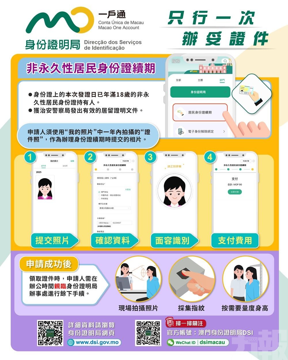 合作推出「領證明 續新證」電子化服務