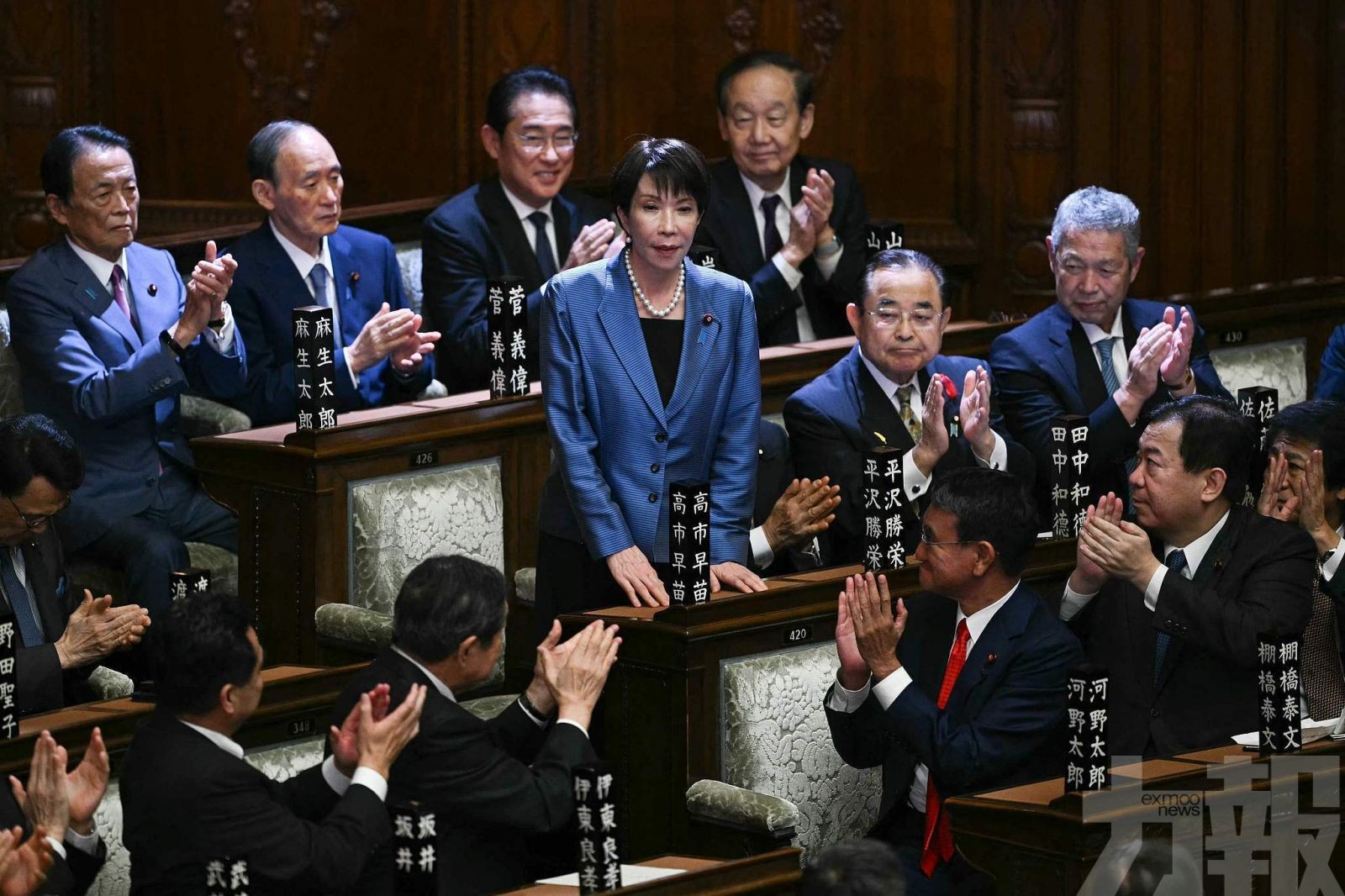 高市早苗成為日本首位女首相