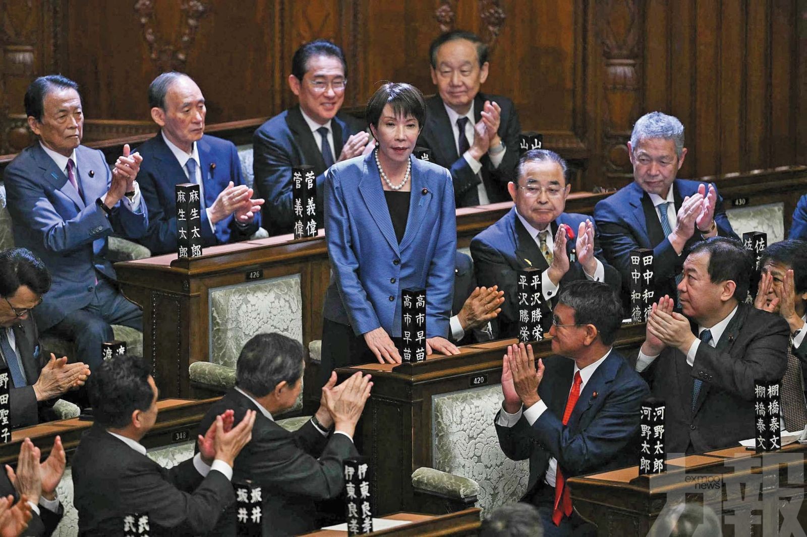 高市早苗成為日本首位女首相