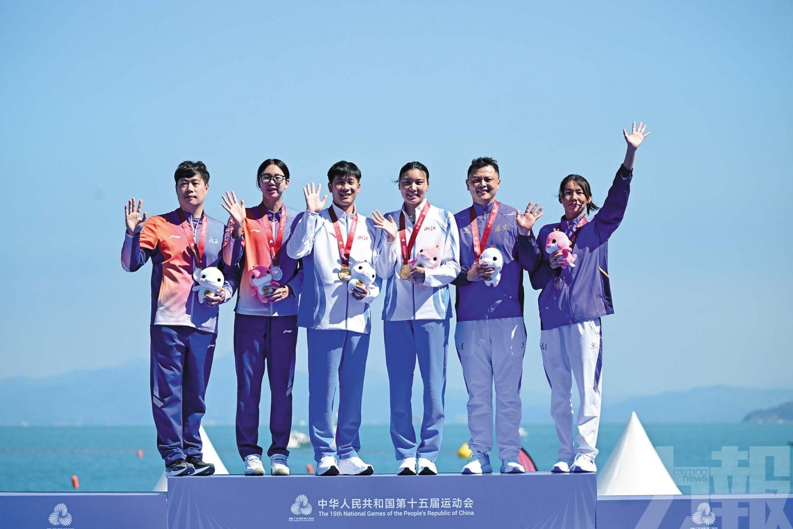 浙江隊獲女子馬拉松游泳金牌