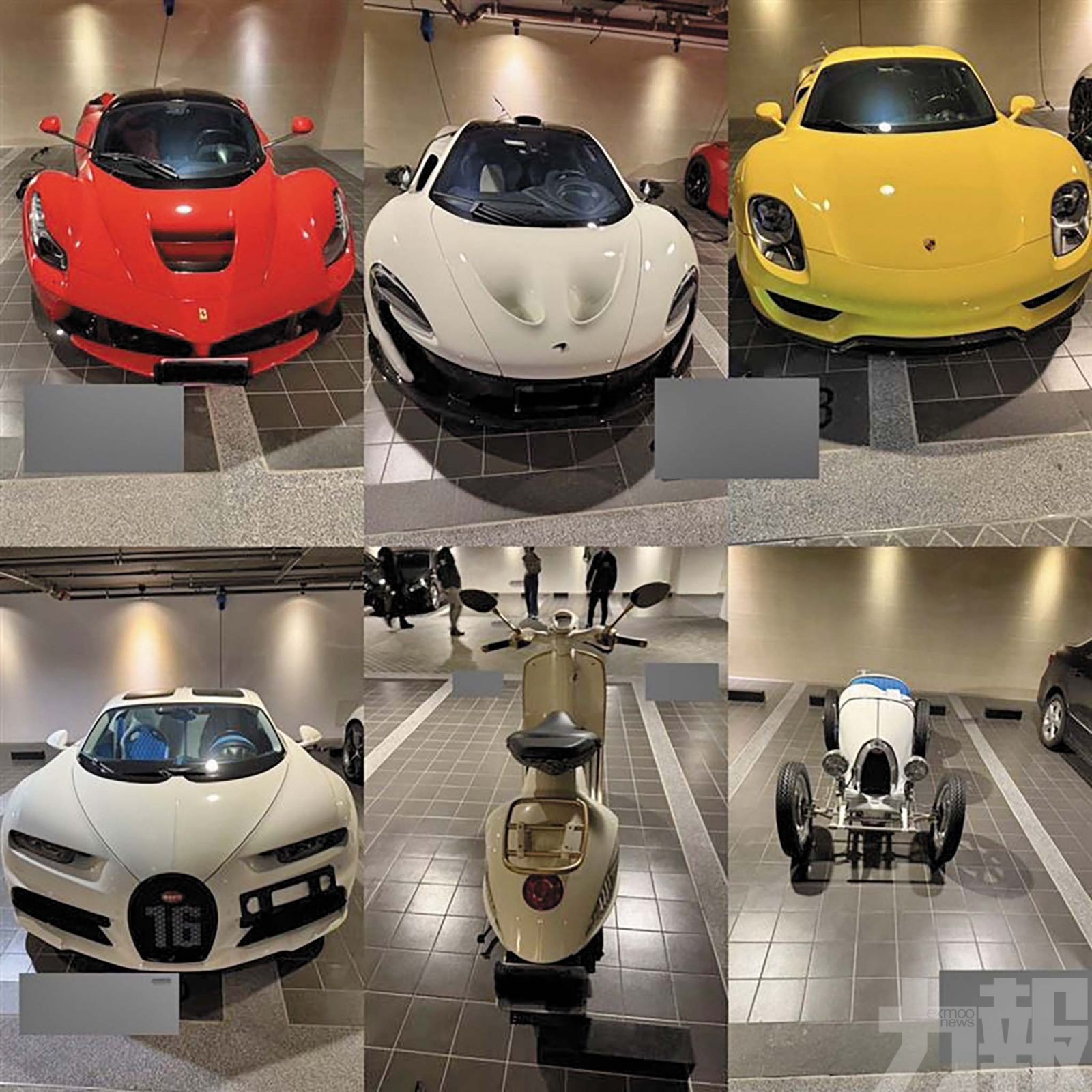 四大超跑神獸法拍 台港掃蕩太子集團洗錢帝國