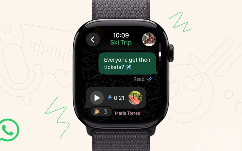WhatsApp正式登上Apple Watch