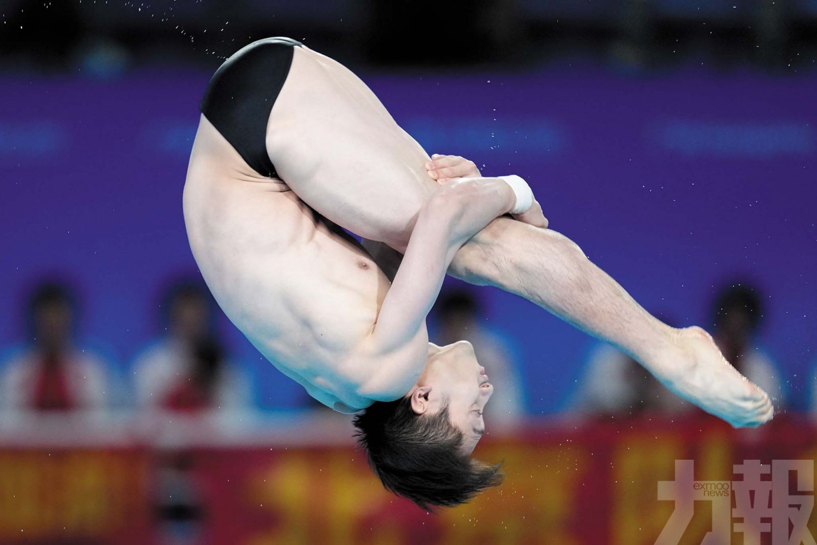 練俊傑斬獲男子全能跳水冠軍