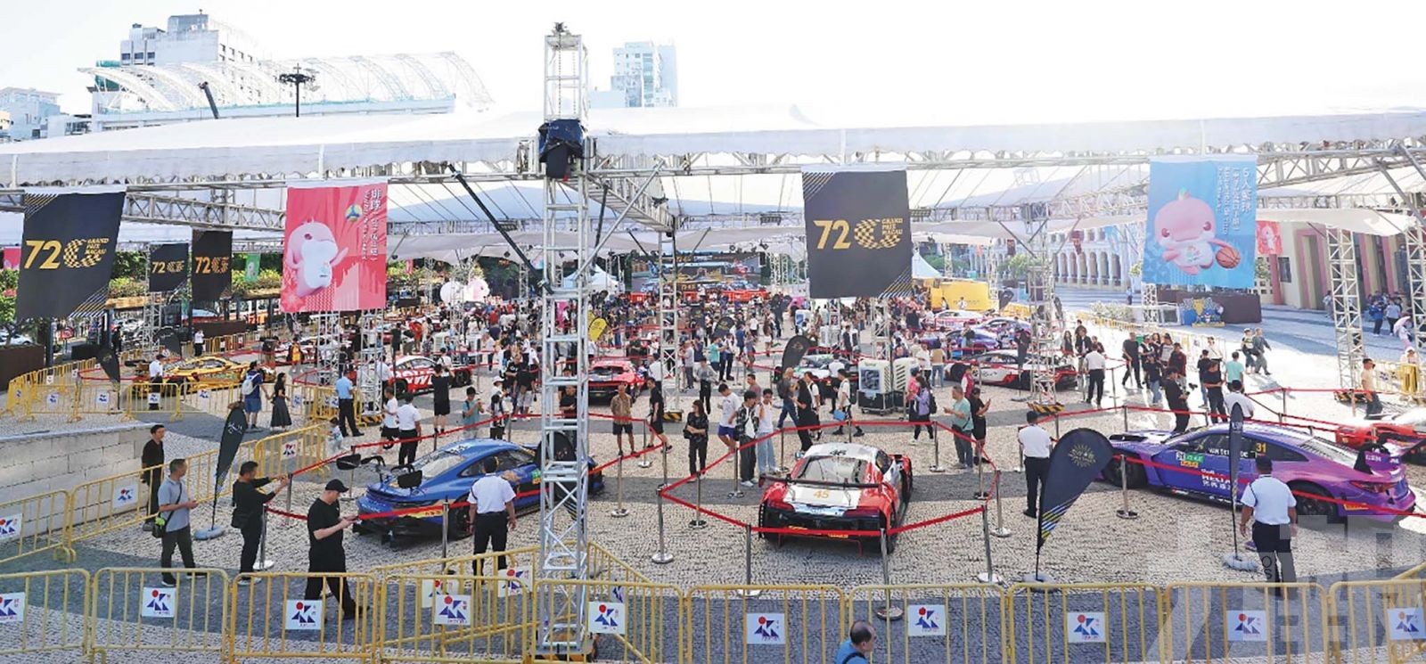 塔石廣場變身賽車迷樂園