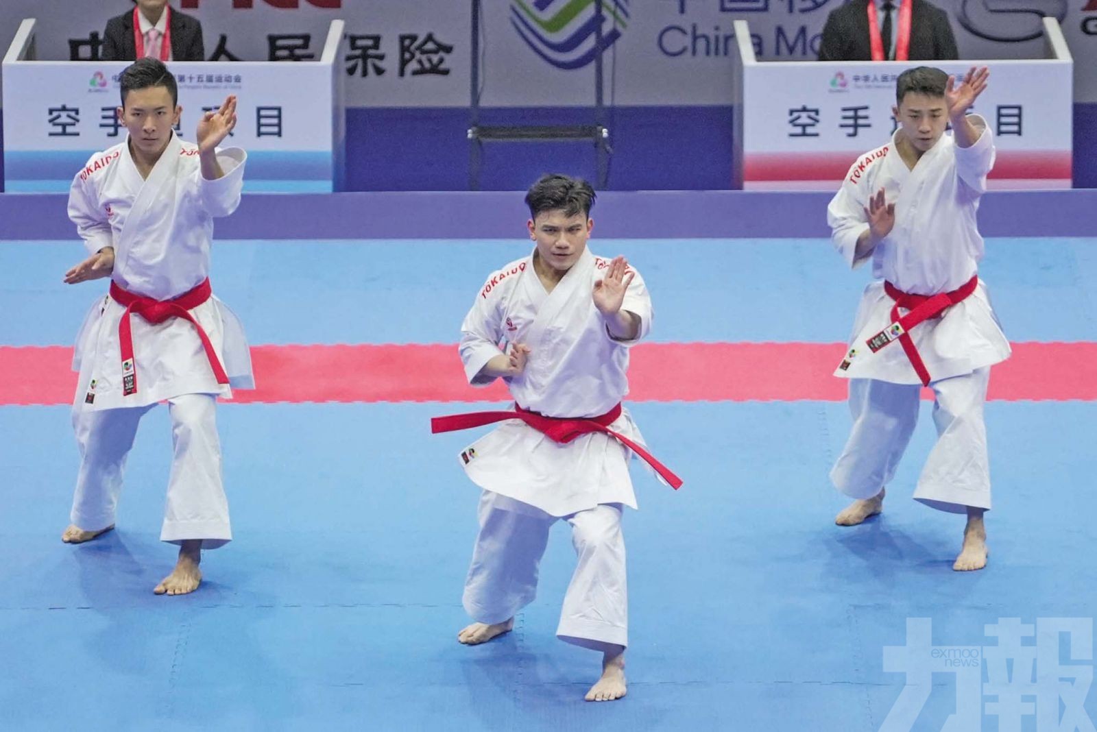 岑浩輝致函祝賀空手道隊