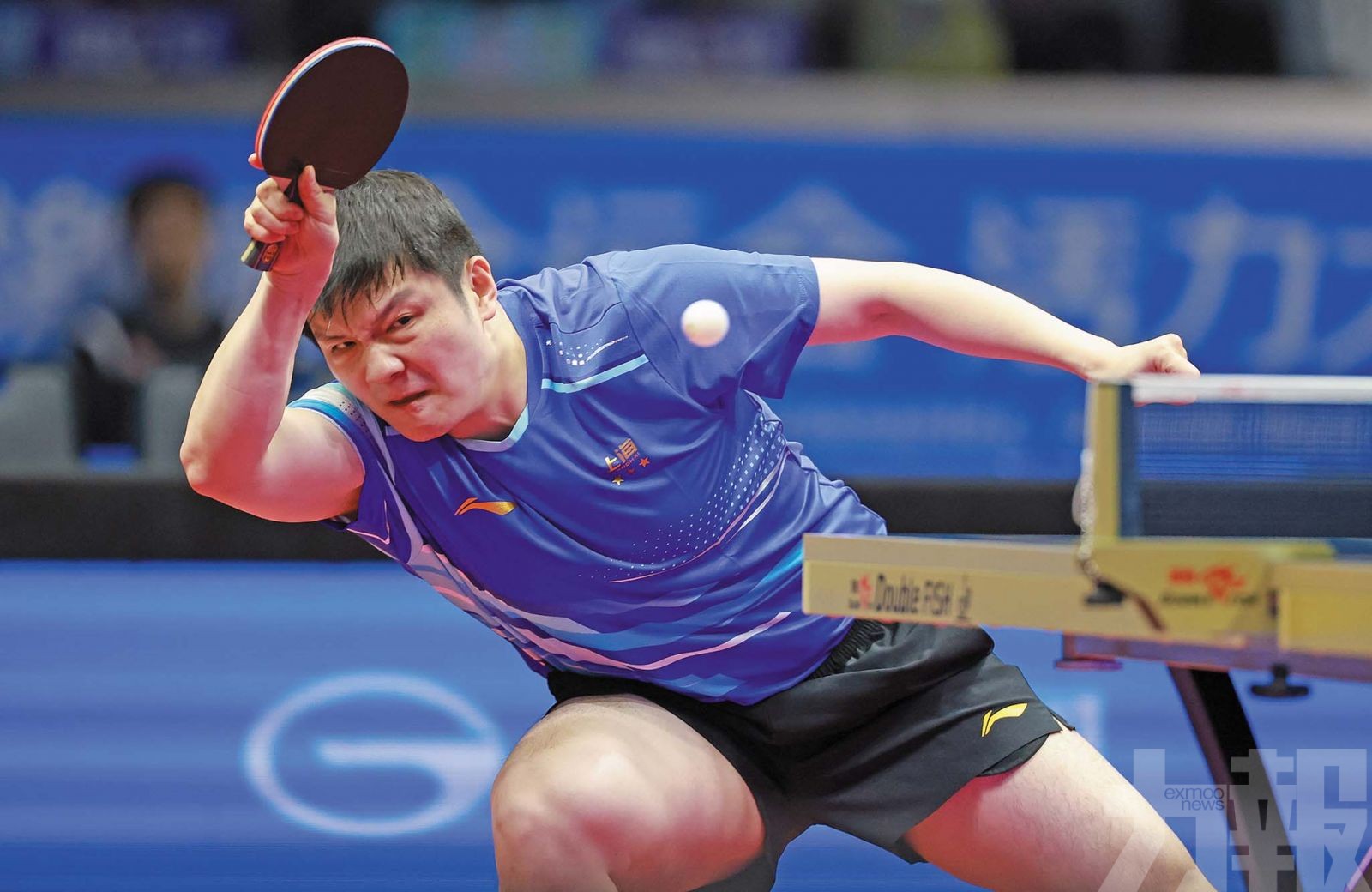 東道主選手朱雨玲晉級16強