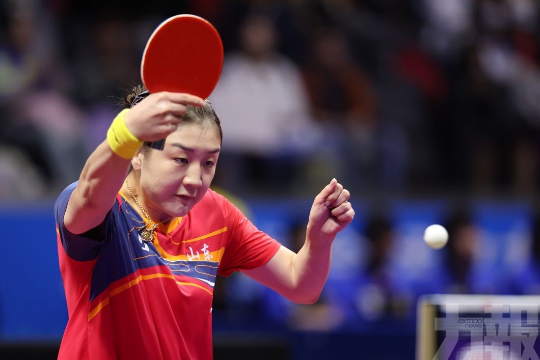 全運會乒乓球女單16強定13席