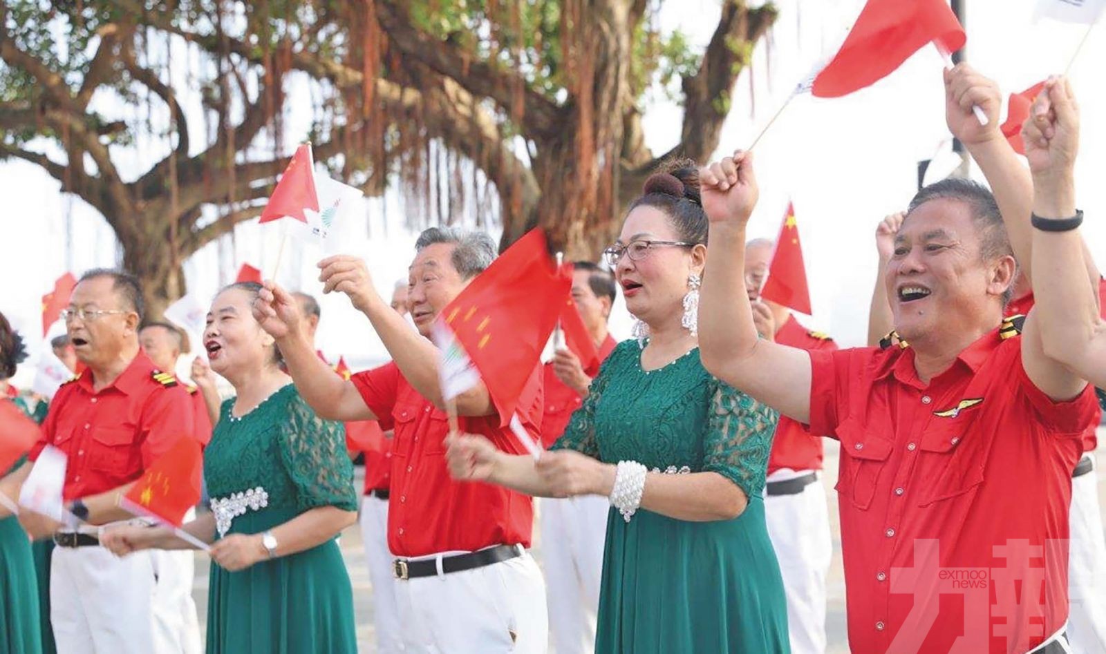 香洲「文化加油站」唱響助威之聲