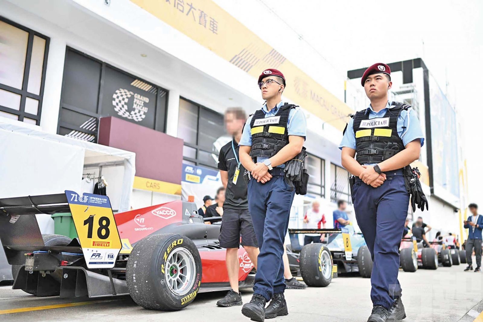 警方多舉措保障賽事安全有序