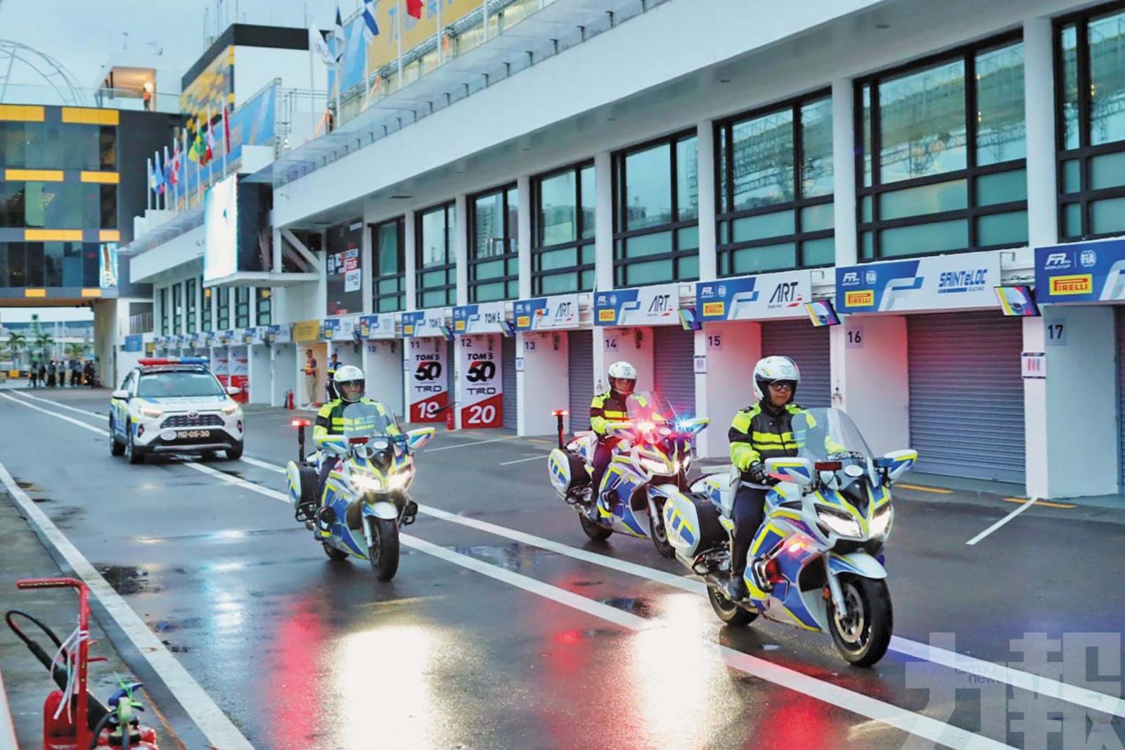 警方多舉措保障賽事安全有序