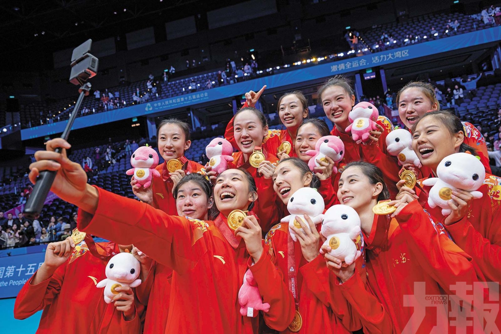 江蘇女排時隔八年重奪全運金牌