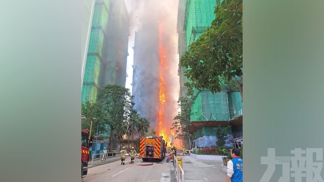 ​央視：香港大埔火災已致14人遇難