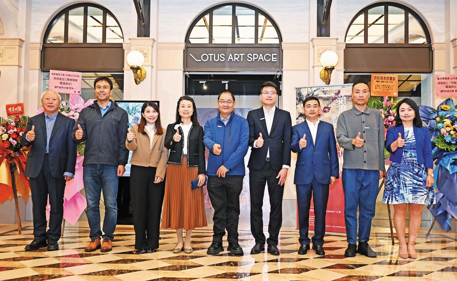 張玉江教授油畫作品展在澳啟幕