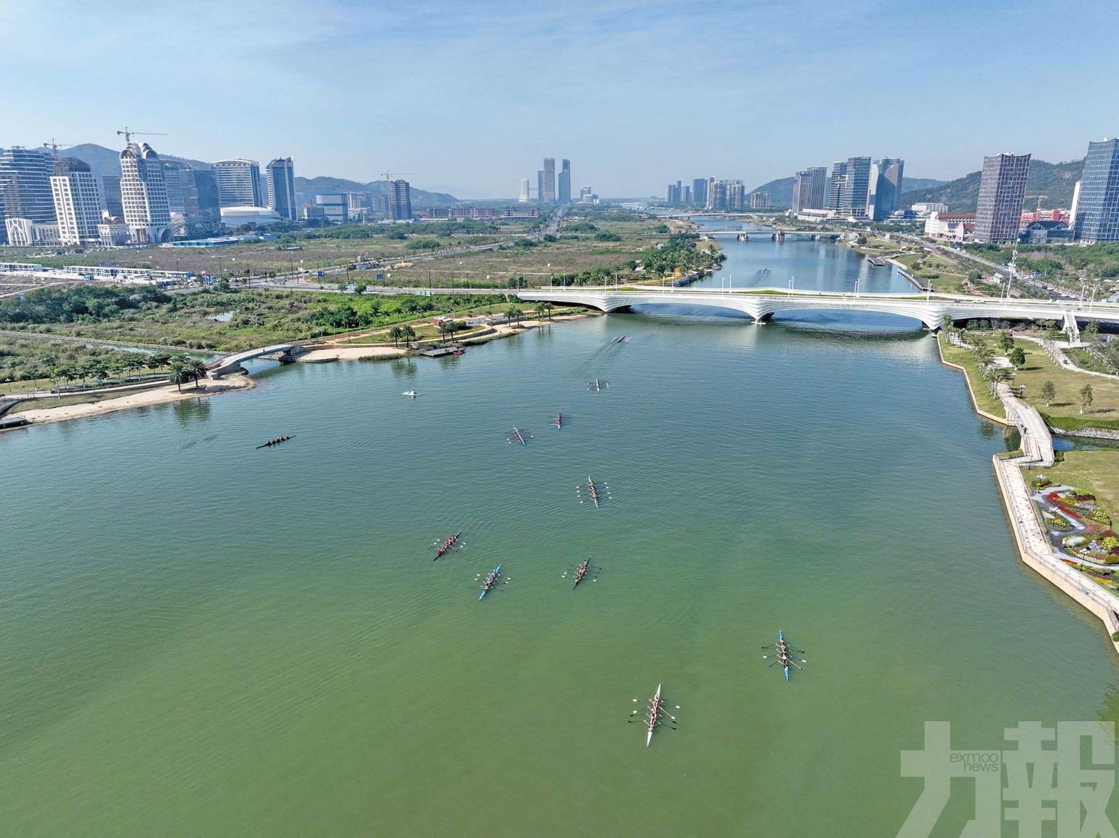 橫琴名校賽艇邀請賽本周末啟航