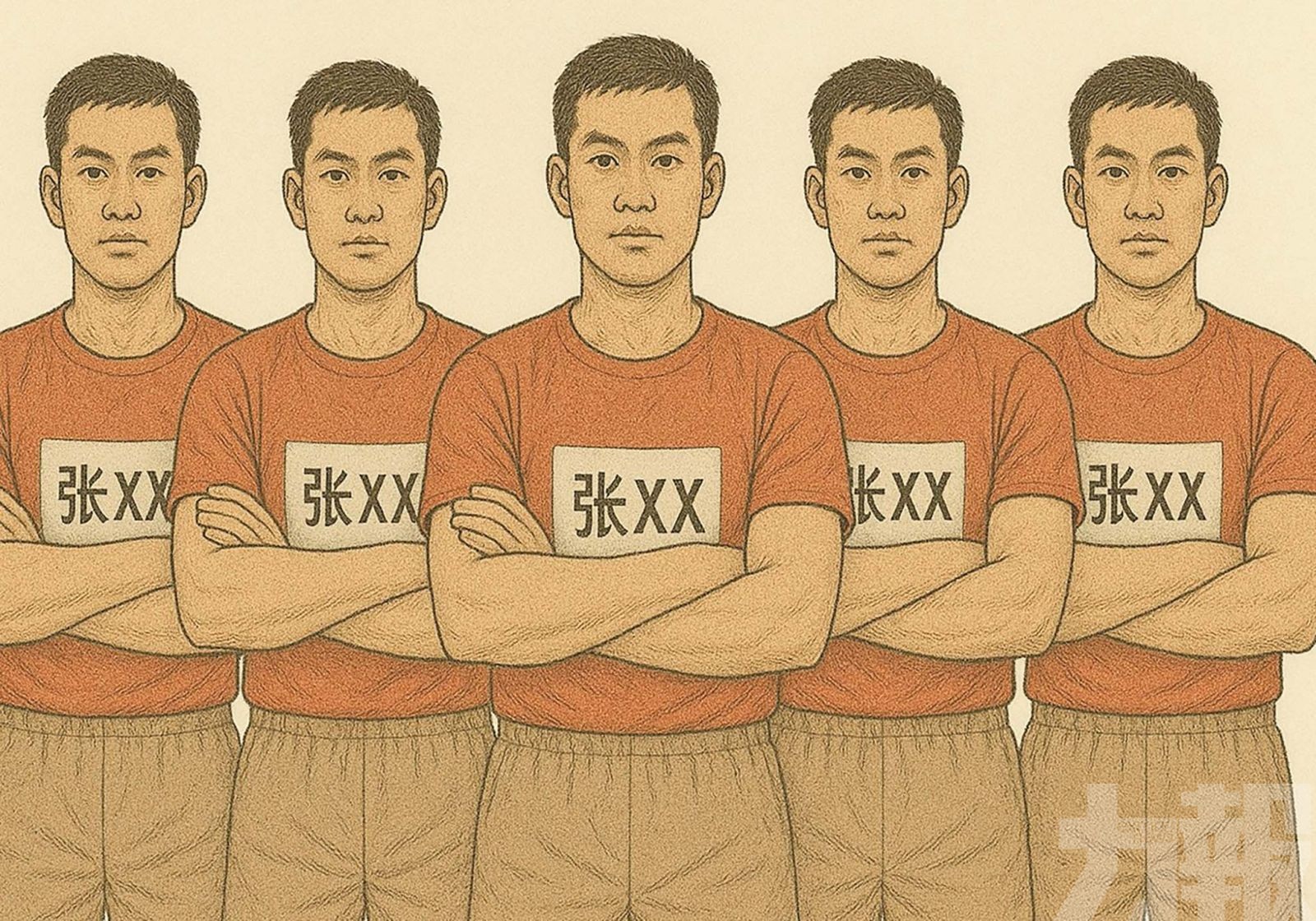 「張吉惟」影分身組隊打羽毛球