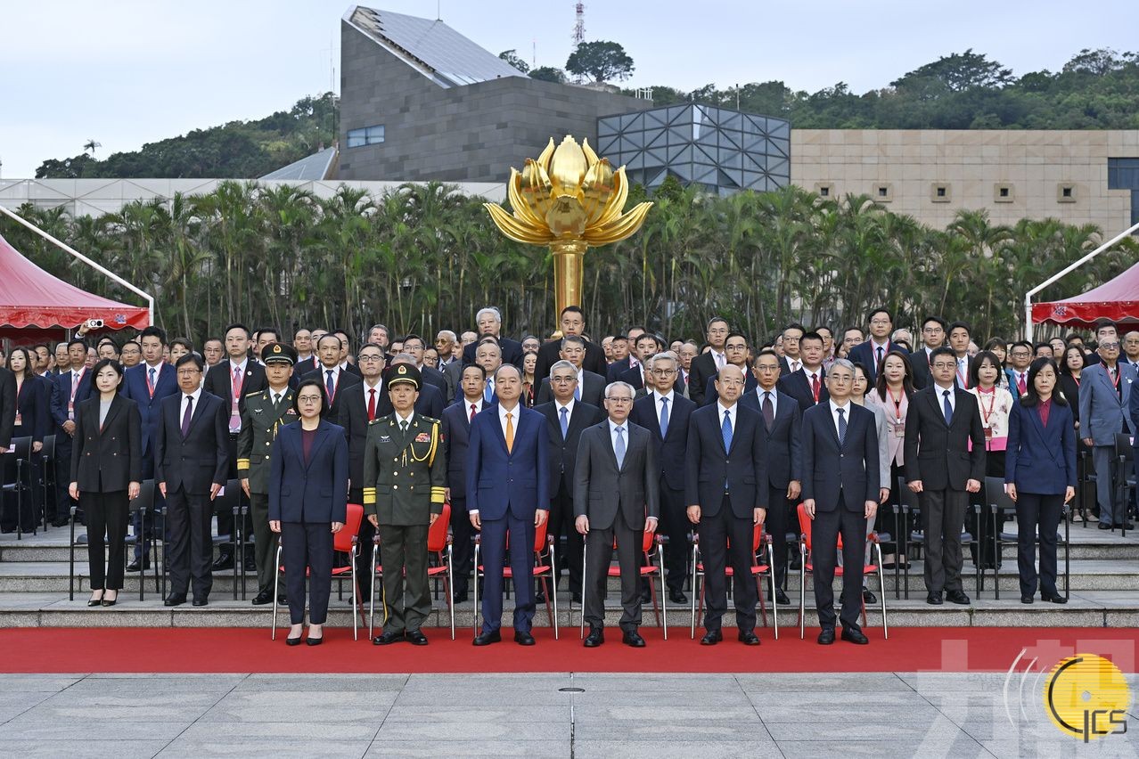 澳門特區政府舉行升旗儀式　