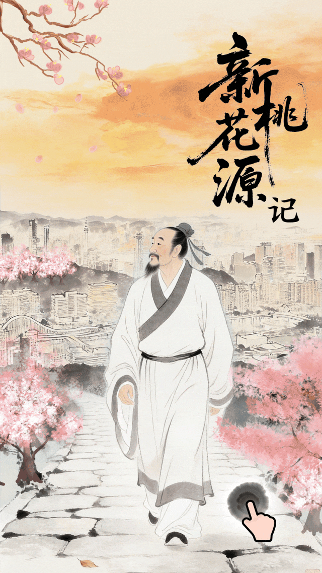 ​桃花源裡可耕田！