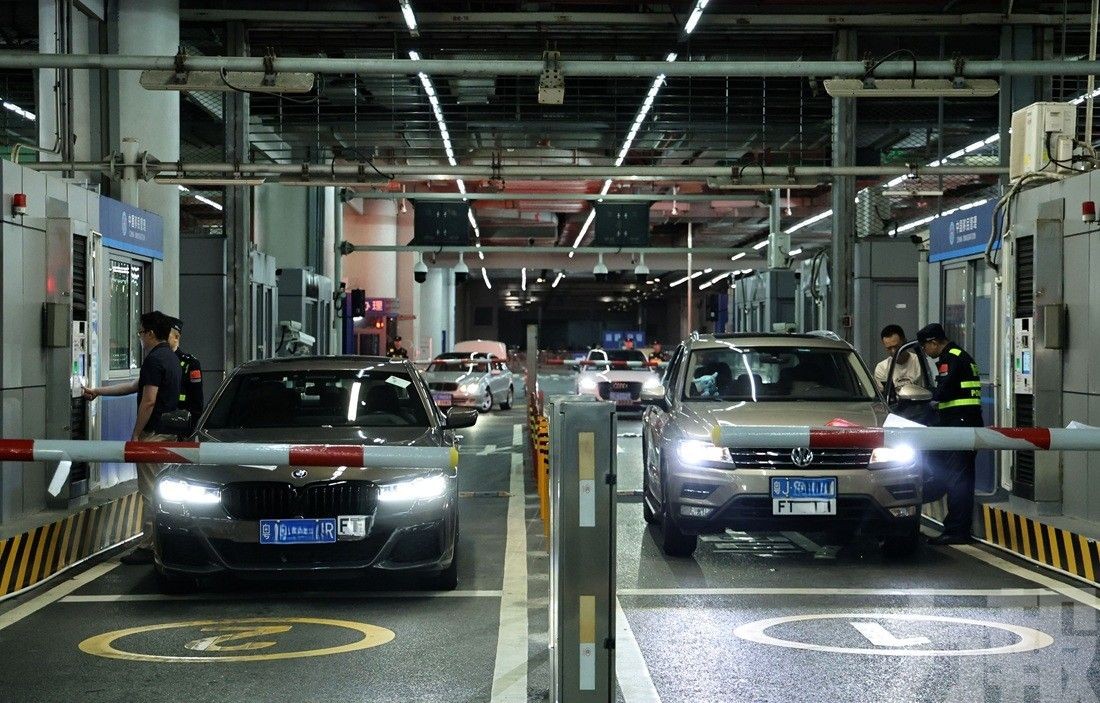 「粵車南下」入境香港市區實施