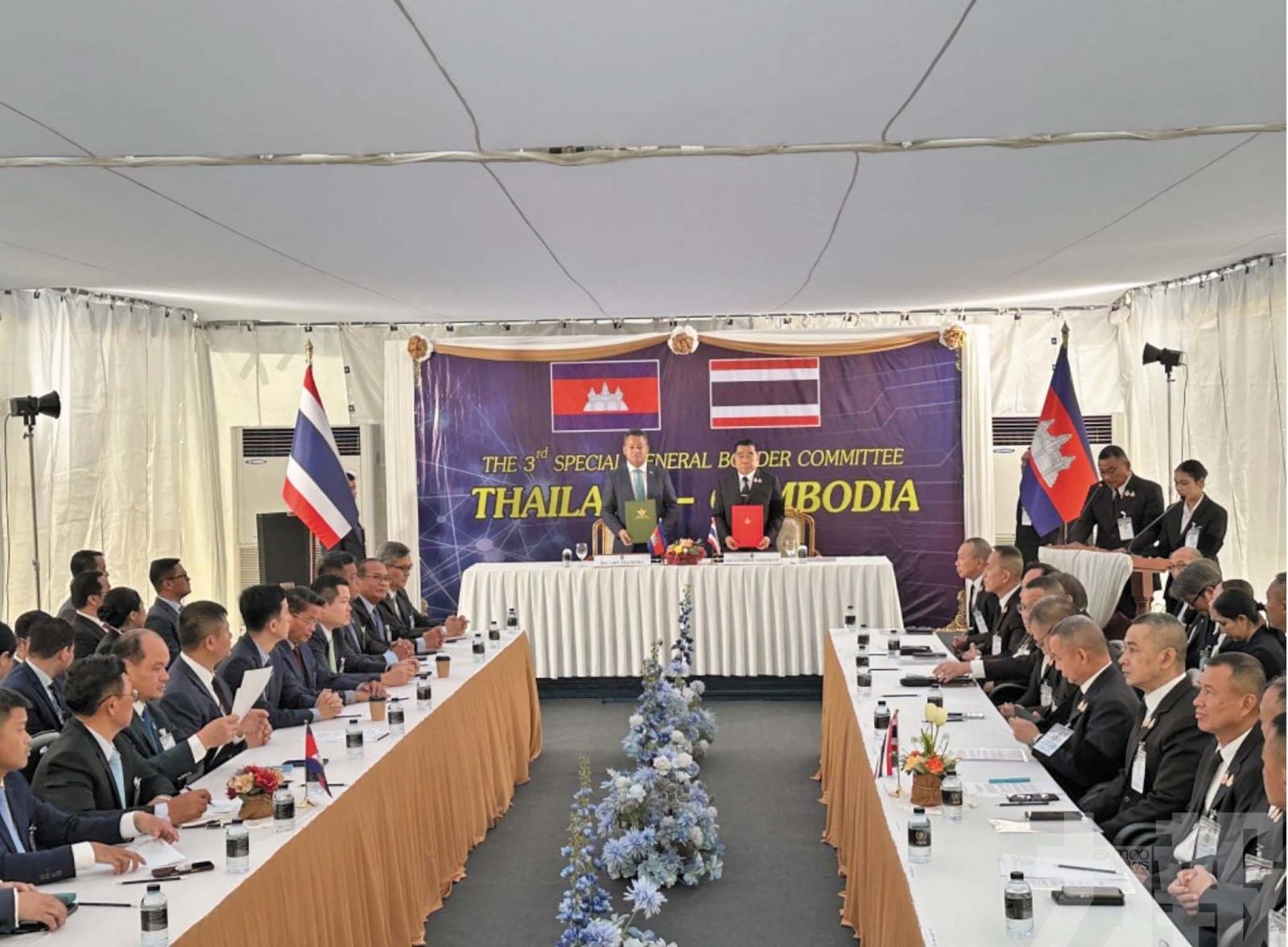 泰柬簽署停火協議