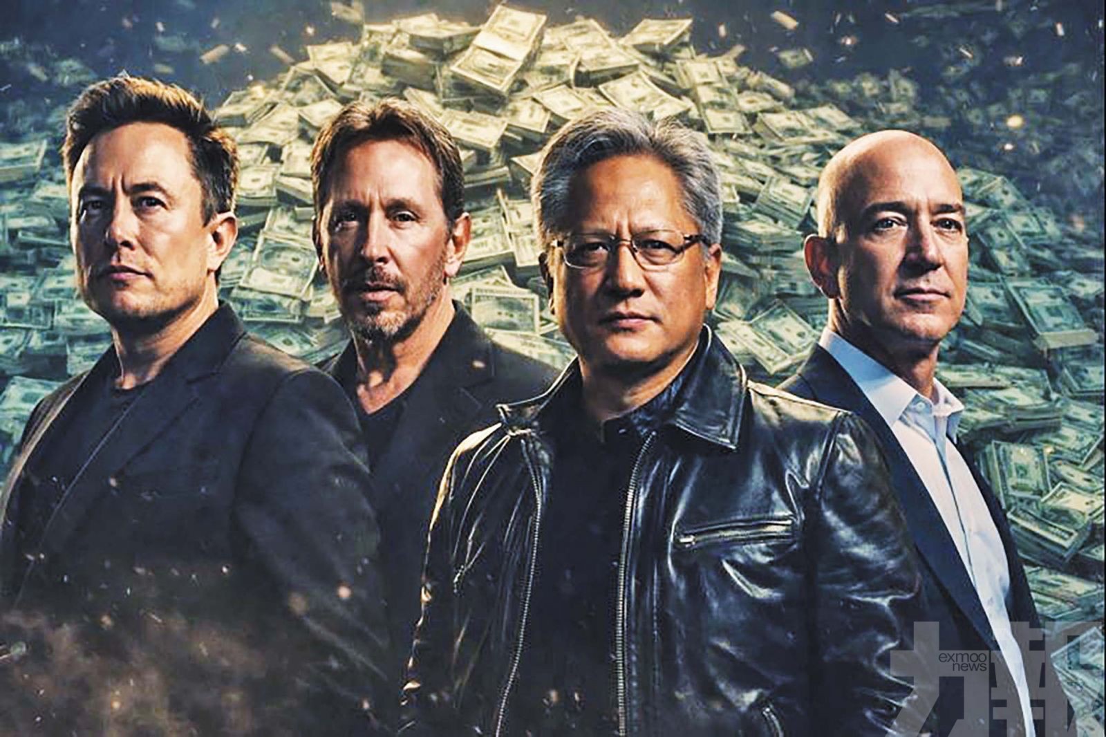 科技大佬財富一年增逾5,000億美元